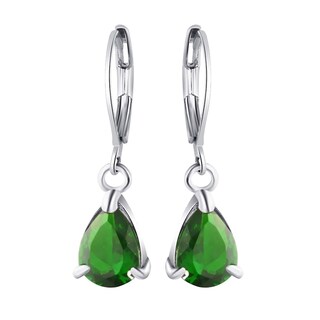 Foto 1 | Pendientes Huoguo Fashion Con Forma De Gota De Agua Con Forma De Diamante Colorido - Venta Internacional.