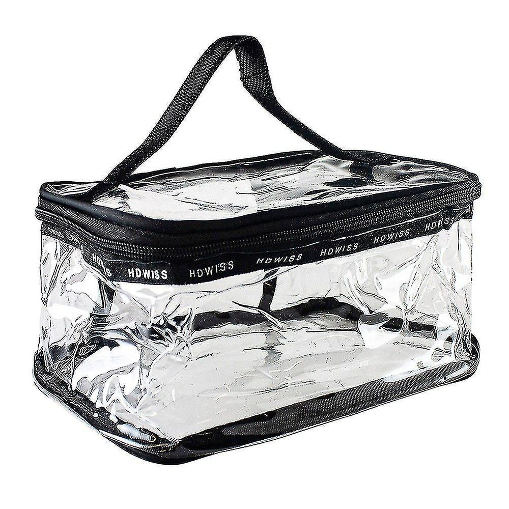 Foto 2 | Neceser Cosmético Huoguo Transparente Con Asa 24 X 17 Cm - Venta Internacional.