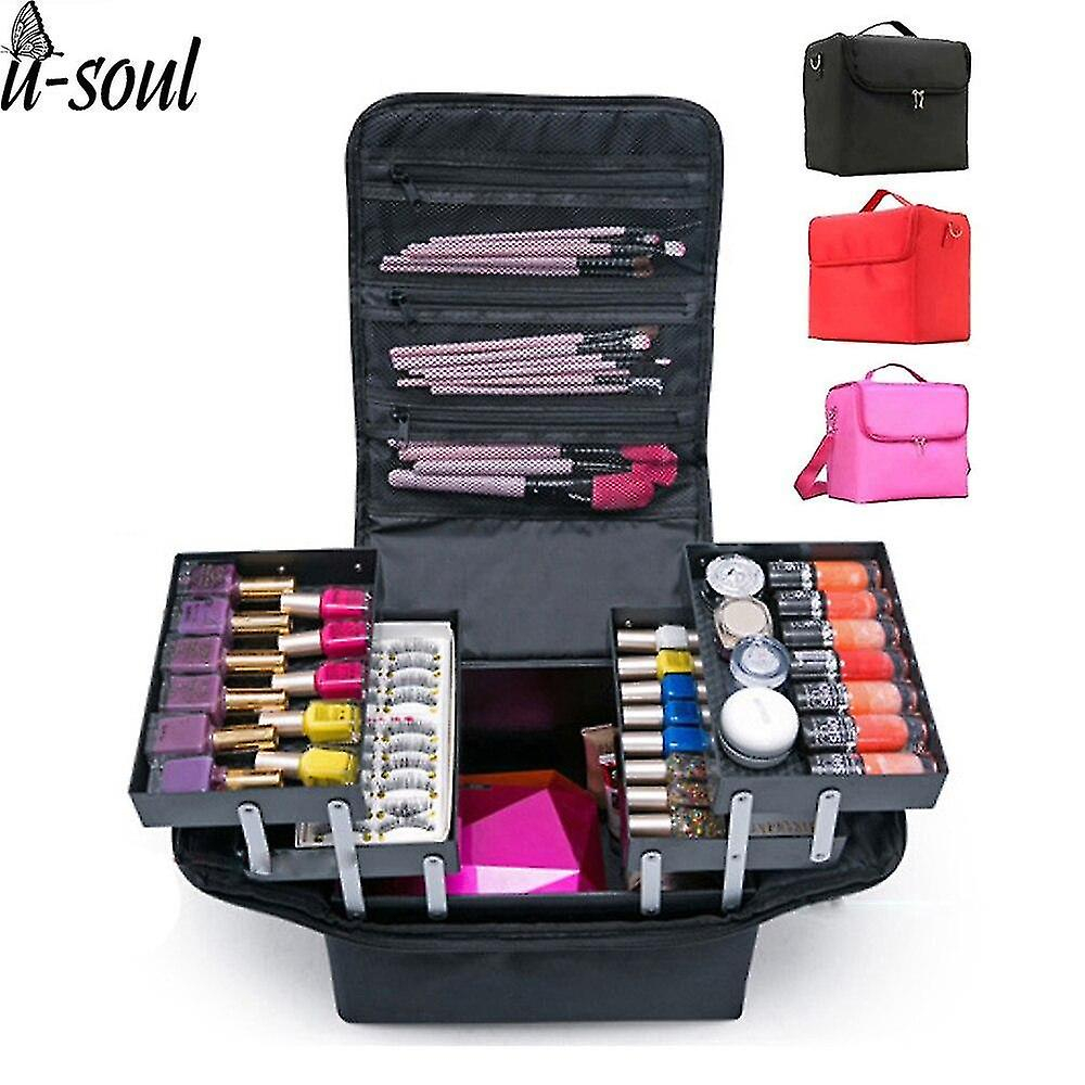 Foto 2 pulgar | Neceser Cosmético Huoguo Organizador De Maquillaje Para Mujer - Venta Internacional.