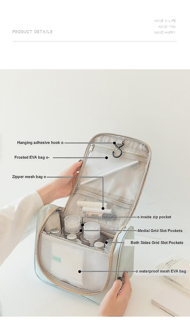 Foto 5 | Bolsas De Aseo Cosméticas Huoguo Oxford De Tela Impermeable - Venta Internacional.