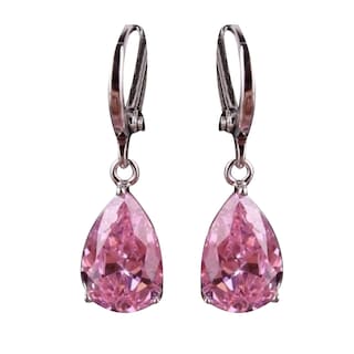 Foto 1 | Pendientes Huoguo Fashion Con Forma De Gota De Agua Con Forma De Diamante Colorido - Venta Internacional.