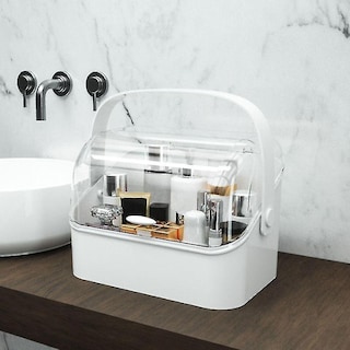 Foto 3 | Organizador De Almacenamiento De Cosméticos Huoguo Blanco De Desk Accessories - Venta Internacional.