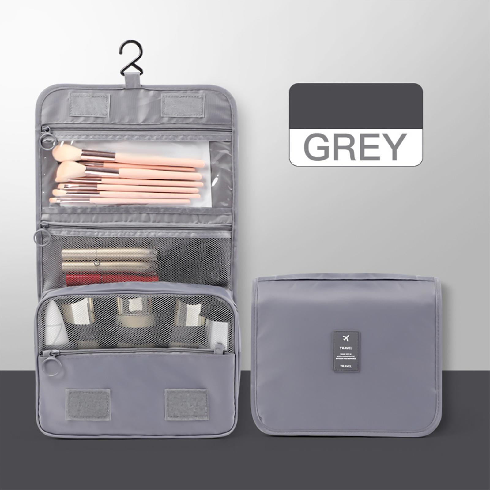 Foto 2 | Neceser Colgante Huoguo  Organizador De Cosméticos Grande  Gris - Venta Internacional.
