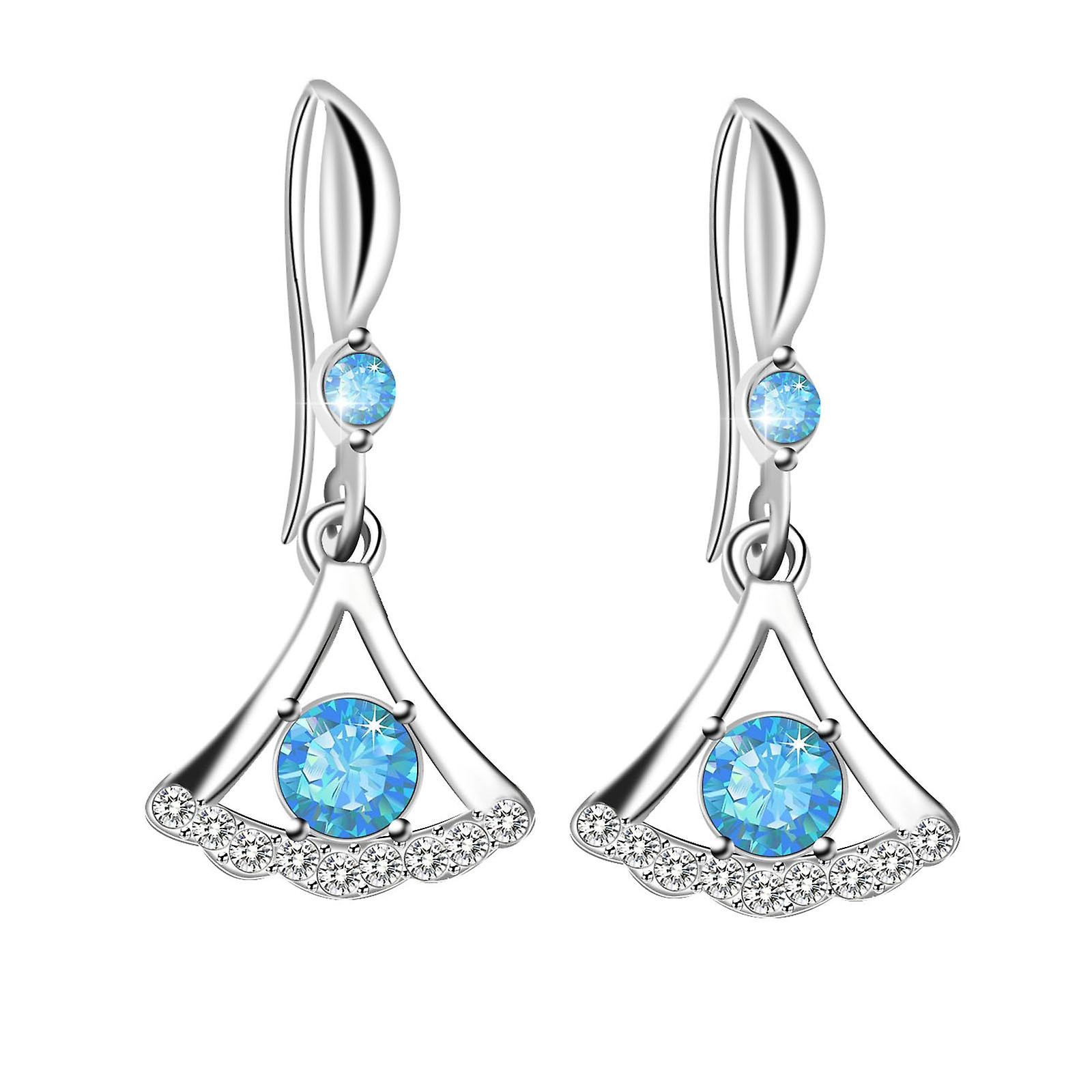 Pendientes Huoguo Delicados Con Forma De Falda De Circón En Forma De Gota Para Mujer - Venta Internacional. $387