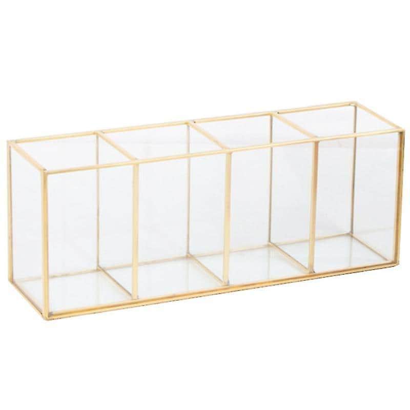 Contenedores De Almacenamiento Doméstico Huoguo Caja De Maquillaje De Vidrio Transparente - Venta Internacional. $656