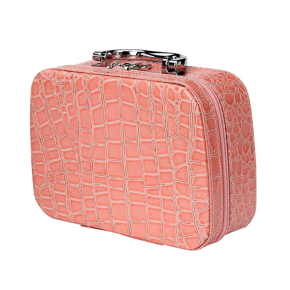 Foto 5 pulgar | Bolsa De Almacenamiento De Maquillaje  Joyero  Organizador De Viaje De Piel - Venta Internacional.