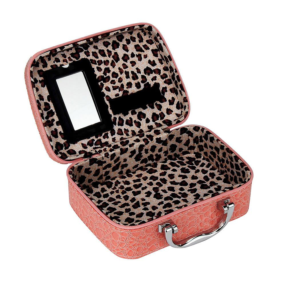 Foto 6 pulgar | Bolsa De Almacenamiento De Maquillaje  Joyero  Organizador De Viaje De Piel - Venta Internacional.
