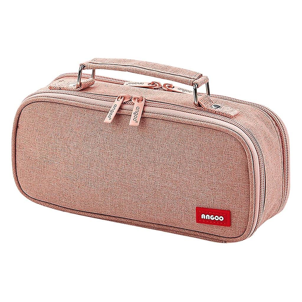 Estuche Para Lápices Huoguo Creative Canvas  Color Sólido  Gran Capacidad - Venta Internacional. $521