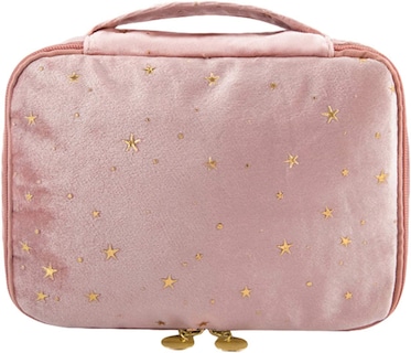Foto 1 | Bolsa Organizadora De Maquillaje De Terciopelo Huoguo Con Soporte Para Brochas - Venta Internacional.