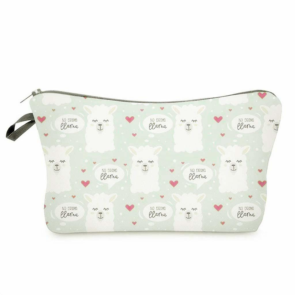 Foto 2 pulgar | Bolsa De Cosméticos Huoguo Para Mujer  Estampado De Letras  Travel Oxford - Venta Internacional.
