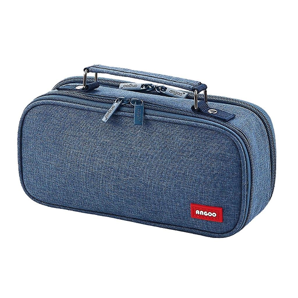 Estuche Para Lápices Huoguo Creative Canvas  Color Sólido  Gran Capacidad - Venta Internacional. $611
