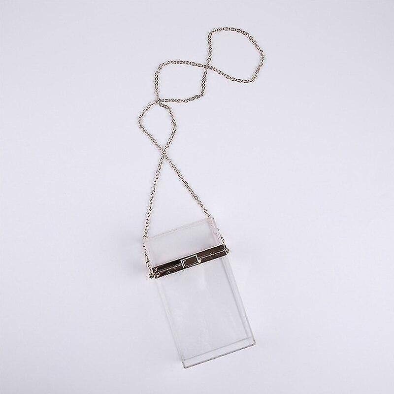 Foto 6 pulgar | Neceser Cosmético Huoguo  Bandolera Transparente Para Mujer - Venta Internacional.