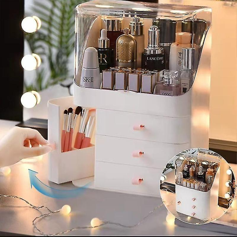 Foto 3 pulgar | Contenedor Organizador De Maquillaje Huoguo De Gran Capacidad - Venta Internacional.