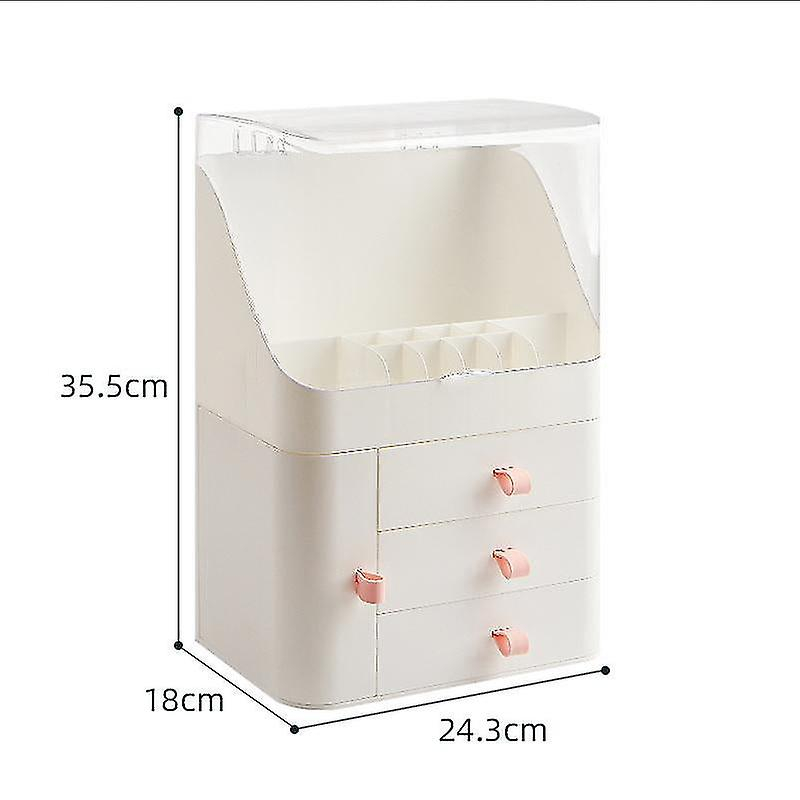Foto 6 pulgar | Contenedor Organizador De Maquillaje Huoguo De Gran Capacidad - Venta Internacional.