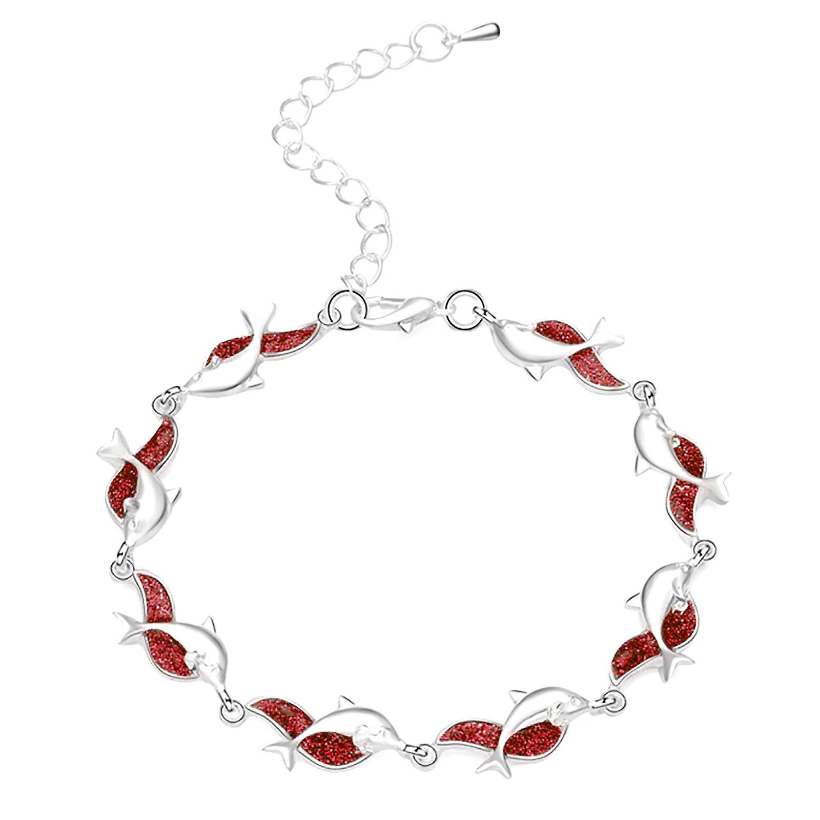 Foto 2 pulgar | Pulsera Huoguo Fashion Lujosa Aobao Animal Dolphin Para Mujer - Venta Internacional.