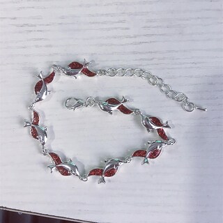 Foto 3 | Pulsera Huoguo Fashion Lujosa Aobao Animal Dolphin Para Mujer - Venta Internacional.