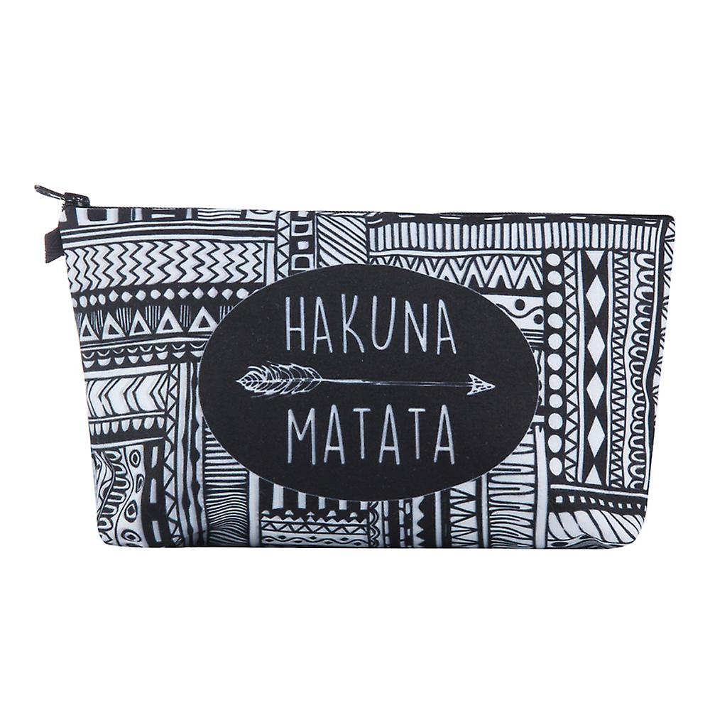 Foto 1 | Bolsa De Viaje De Maquillaje Beautistyle Con Diseño De Patrón Irregular - Venta Internacional.
