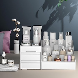 Foto 4 | Recipientes De Almacenamiento Doméstico Organizador De Maquillaje Para Cosméticos Organizadores De - Venta Intern