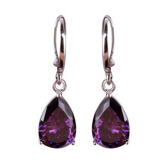 Foto 1 | Pendientes Huoguo Fashion Con Forma De Gota De Agua Con Forma De Diamante Colorido - Venta Internacional.