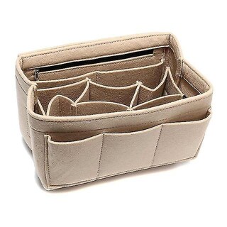 Foto 3 | Organizador De Bolsas De Tocador Cosméticas De Tela De Fieltro - Venta Internacional.