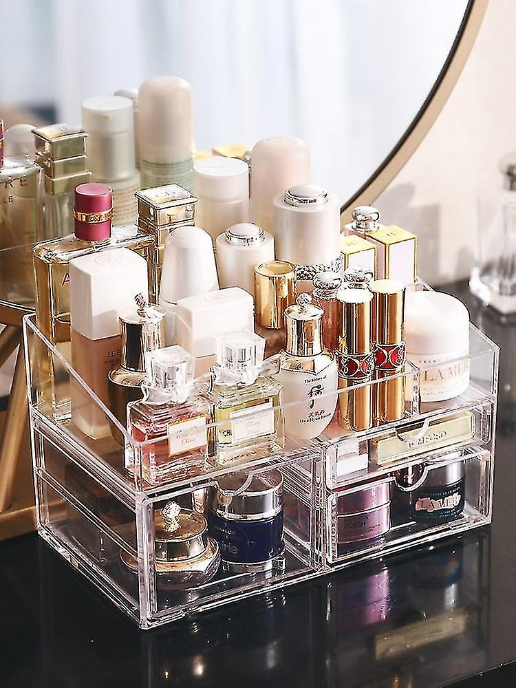 Foto 5 pulgar | Organizador De Maquillaje Huoguo  Contenedor De Plástico Para Almacenamiento Doméstico - Venta Internacional.