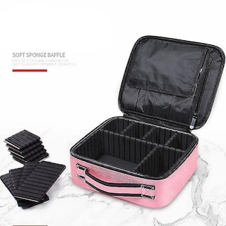 Foto 3 | Neceser Cosmético Huoguo Funda De Maquillaje Impermeable Oxford - Venta Internacional.
