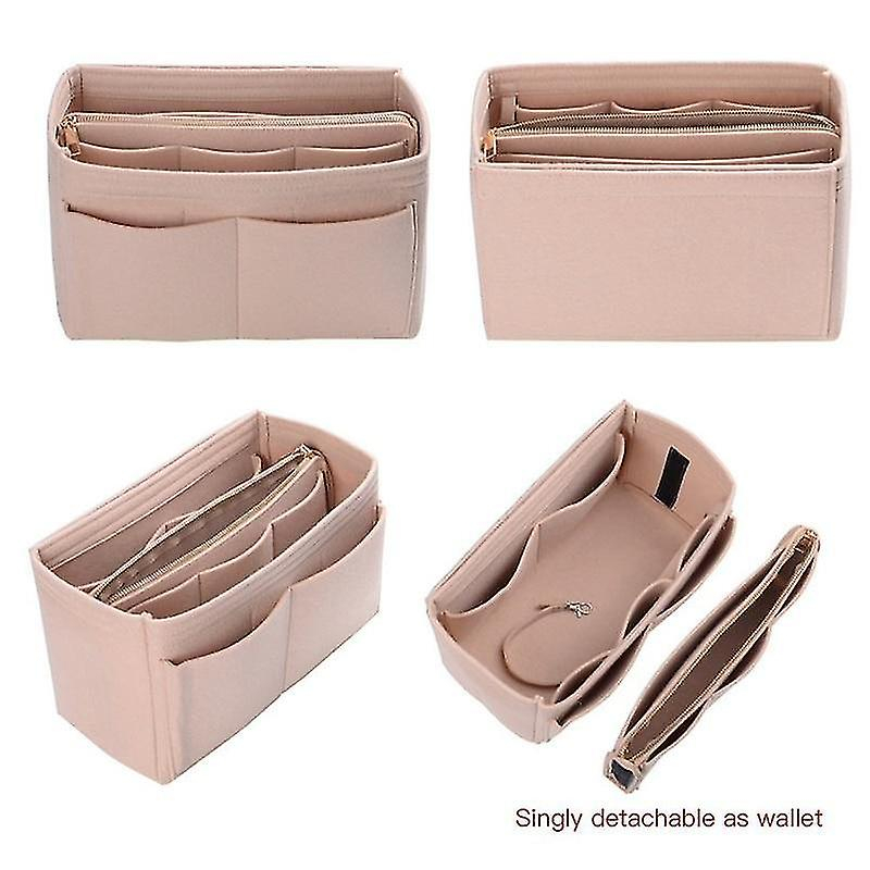 Foto 3 pulgar | Neceser Cosmético Huoguo Con Inserto De Tela De Fieltro Para Mujer - Venta Internacional.