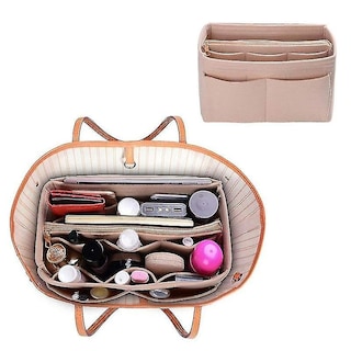 Foto 3 | Neceser Cosmético Huoguo Con Inserto De Tela De Fieltro Para Mujer - Venta Internacional.