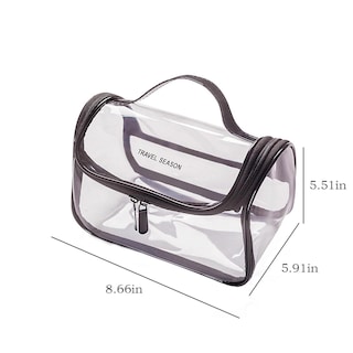Foto 3 | Bolsa De Almacenamiento De Cosméticos Huoguo Grande Transparente Impermeable - Venta Internacional.