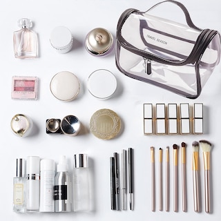 Foto 4 | Bolsa De Almacenamiento De Cosméticos Huoguo Grande Transparente Impermeable - Venta Internacional.