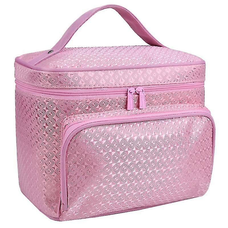 Foto 2 pulgar | Neceser Cosmético Huoguo Multifunción Rosa Para Mujer - Venta Internacional.