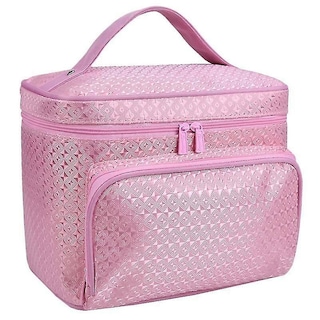 Foto 1 | Neceser Cosmético Huoguo Multifunción Rosa Para Mujer - Venta Internacional.