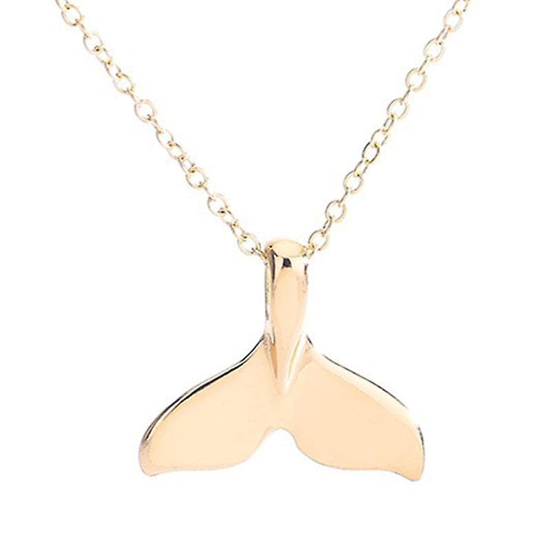 Collar Huoguo  Colgante Náutico Retro Para Mujer Con Forma De Pez Cola De Ballena - Venta Internacional. $407