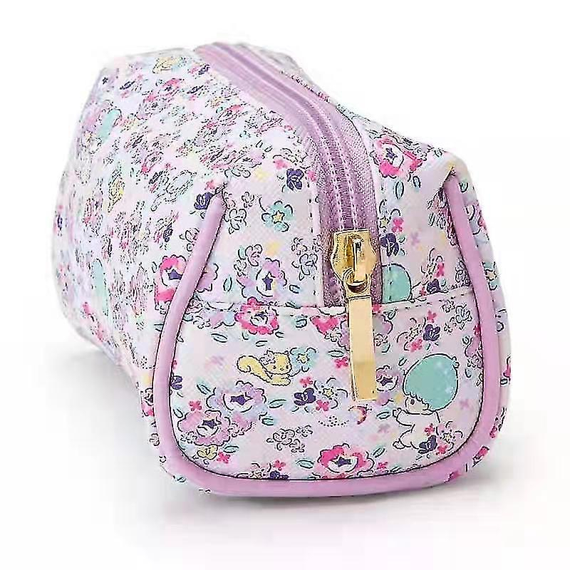 Foto 3 pulgar | Neceser Cosmético Huoguo Con Bonitas Flores En Miniatura - Venta Internacional.