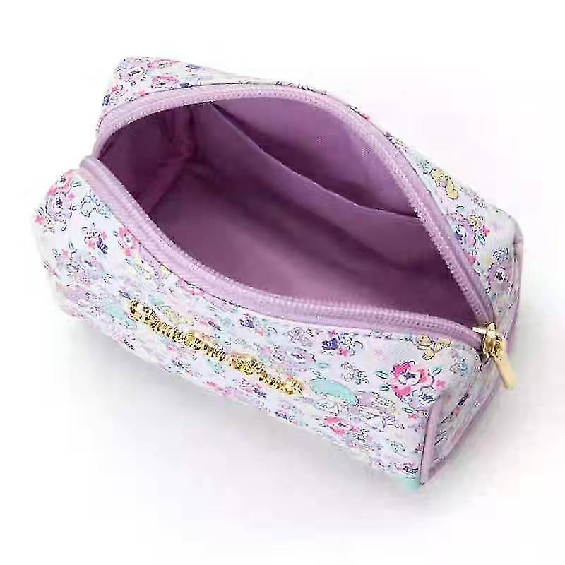 Foto 4 pulgar | Neceser Cosmético Huoguo Con Bonitas Flores En Miniatura - Venta Internacional.