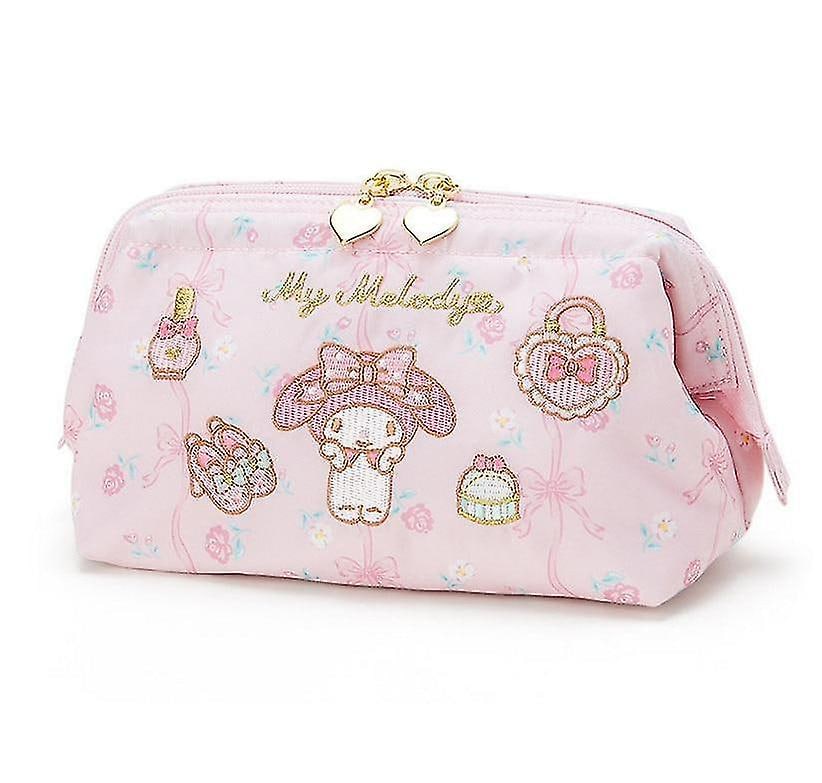 Neceser Cosmético Huoguo  Bonito  Rosa  Impermeable  De Nailon - Venta Internacional. $583