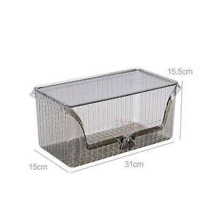 Foto 2 | Caja De Almacenamiento Para Tarjetas De Presentación Máscara De Maquillaje Lápiz Labial - Venta Internacional.