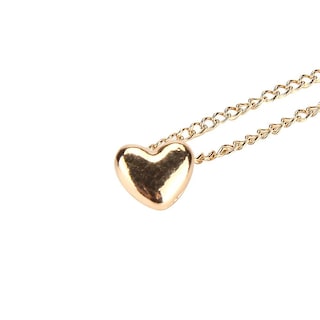 Foto 1 | Collar De Joyería De Moda Con Colgante De Corazón Dorado Huoguo - Venta Internacional.