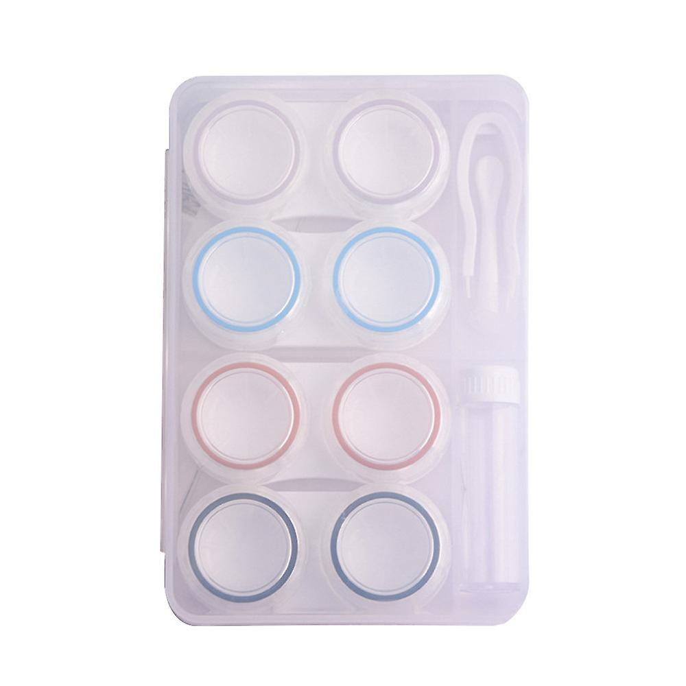 Foto 2 pulgar | Funda Para Lentes De Contacto Huoguo  Almacenamiento Portátil De Viaje X4 - Venta Internacional.
