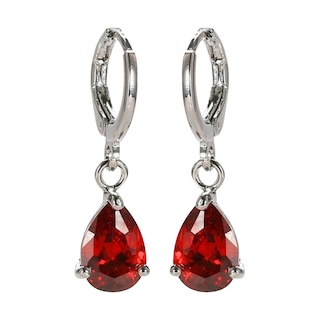 Foto 1 | Pendientes Huoguo Fashion Con Forma De Gota De Agua Con Forma De Diamante Colorido - Venta Internacional.