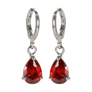 Foto 2 | Pendientes Huoguo Fashion Con Forma De Gota De Agua Con Forma De Diamante Colorido - Venta Internacional.