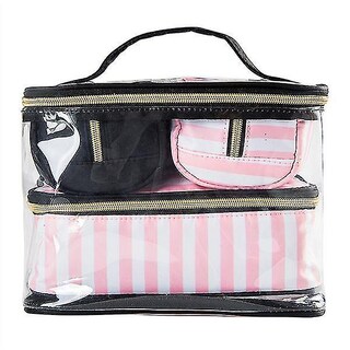 Foto 1 | Set De Bolsas De Aseo Cosmético 4 Piezas De Piel Sintética Impermeable Para Mujer - Venta Internacional.