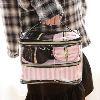 Foto 4 | Set De Bolsas De Aseo Cosmético 4 Piezas De Piel Sintética Impermeable Para Mujer - Venta Internacional.