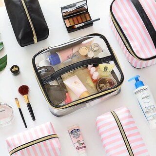 Foto 5 | Set De Bolsas De Aseo Cosmético 4 Piezas De Piel Sintética Impermeable Para Mujer - Venta Internacional.