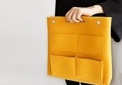 Foto 2 | Organizador De Neceseres Cosméticos Con Inserto De Fieltro Huoguo 29 X 30 5 X 7 Cm - Venta Internacional.