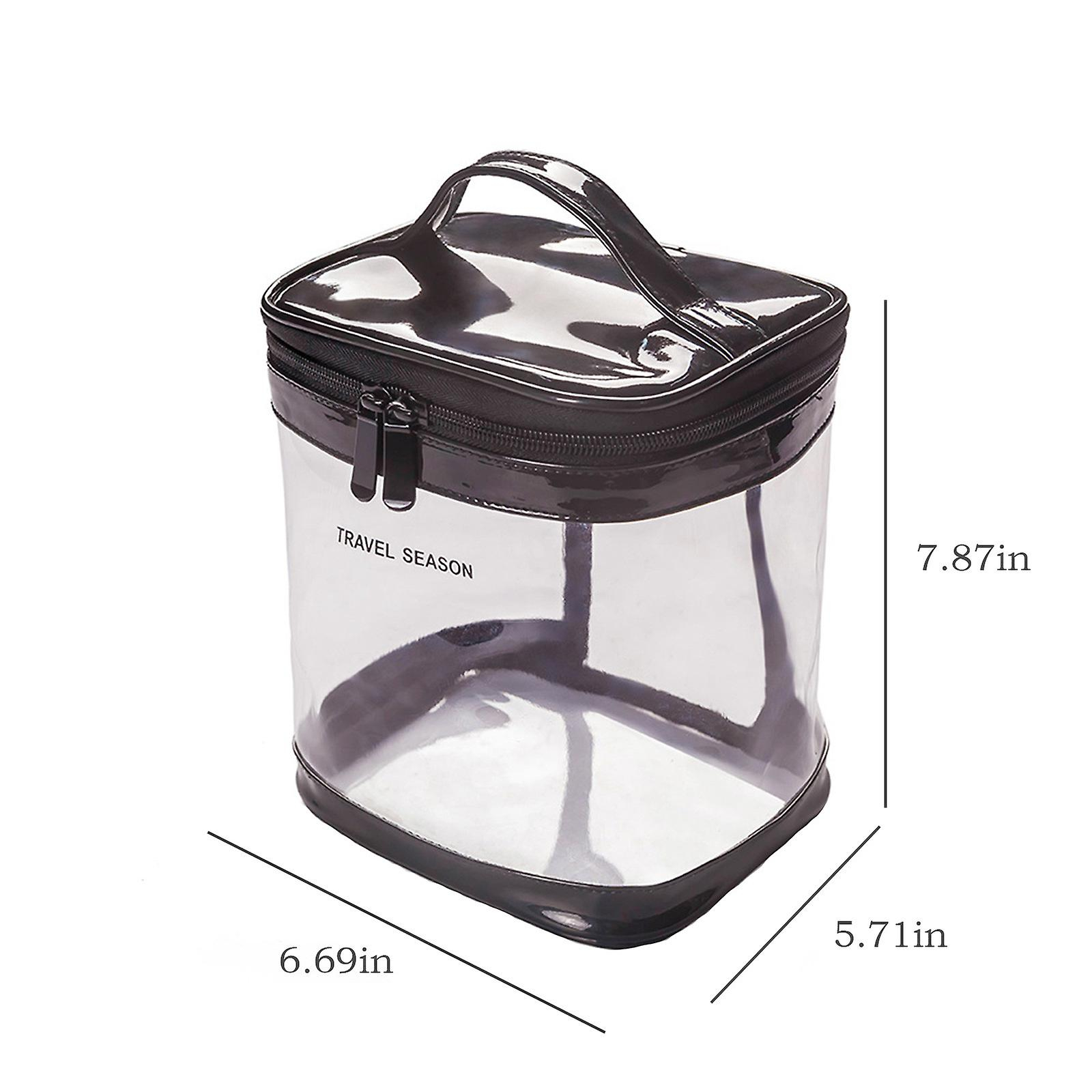 Foto 3 | Bolsa De Almacenamiento De Cosméticos Huoguo  Transparente  Impermeable  Grande - Venta Internacional.