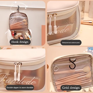 Foto 4 | Bolsa De Almacenamiento De Cosméticos Huoguo Grande Transparente Impermeable - Venta Internacional.