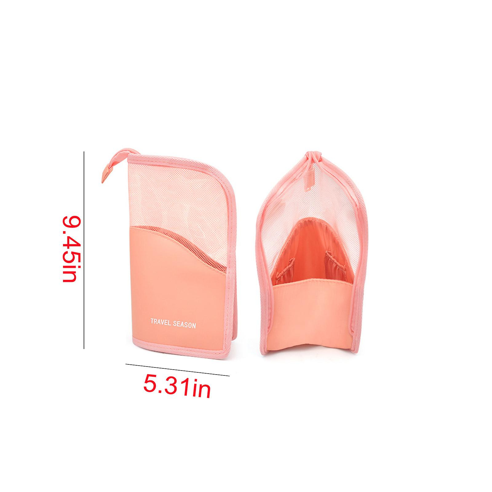 Foto 3 | Bolsa Organizadora De Brochas De Maquillaje Huoguo De Alta Capacidad Rosa - Venta Internacional.