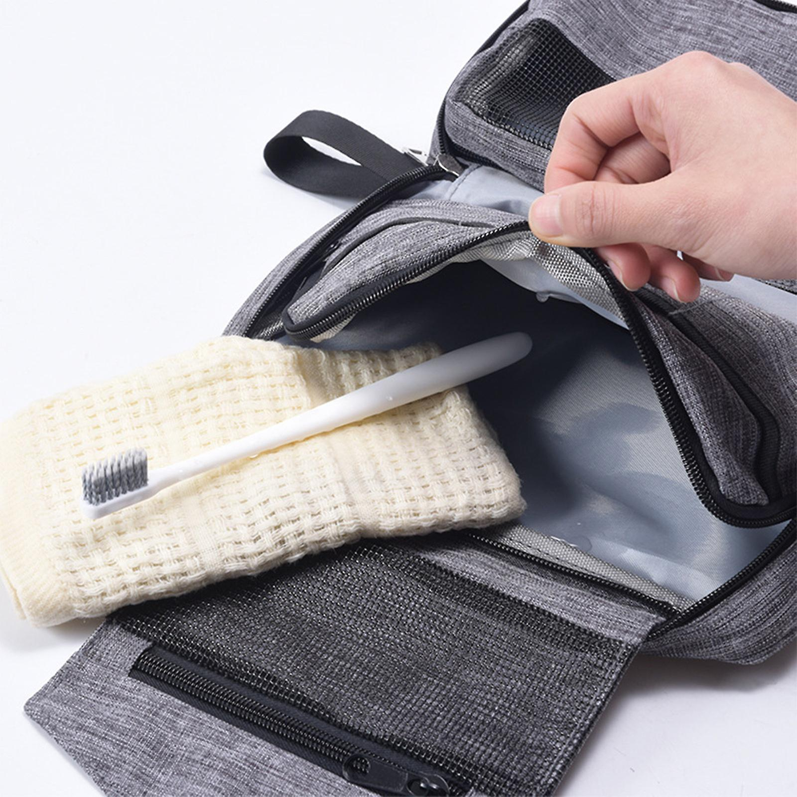 Foto 6 pulgar | Neceser De Viaje Huoguo  Bolsa De Almacenamiento Impermeable  Gris - Venta Internacional.