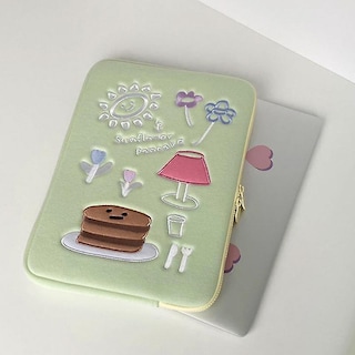 Foto 1 | Funda De Peluche Para Tabletas Huoguo Green Bear Bags - Venta Internacional.